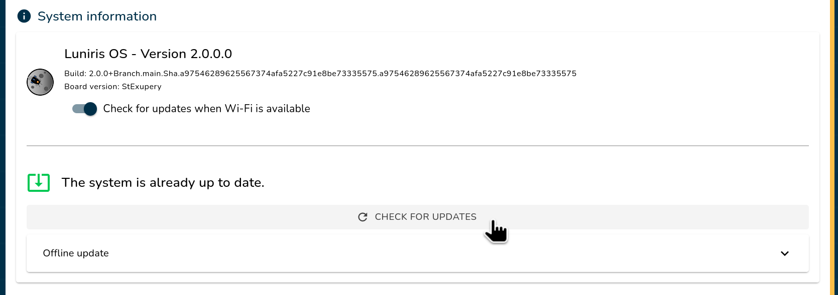 Check New Update