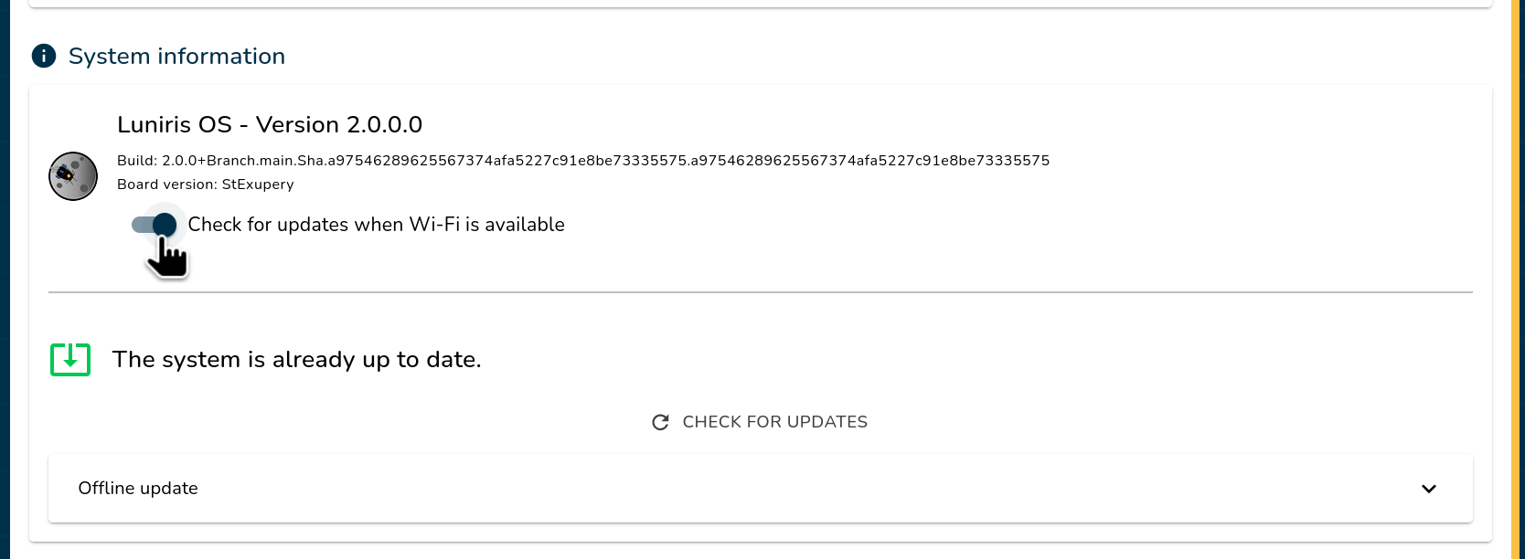 Check New Update