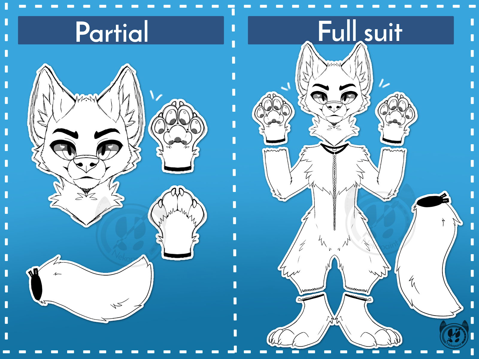 Partial and Fullsuit