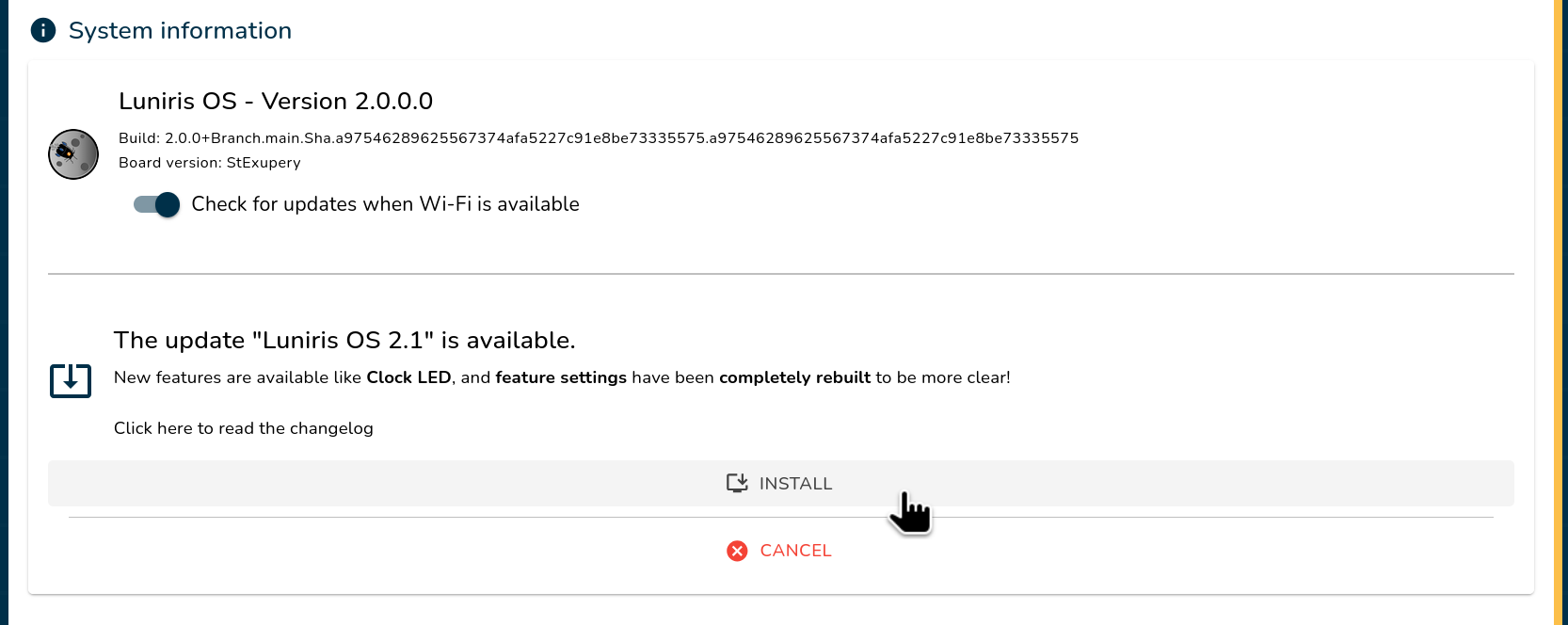 Check New Update